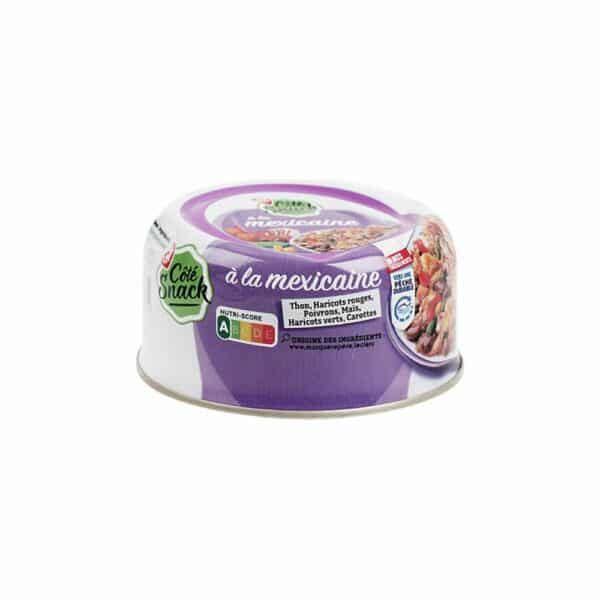 Salade mexicaine au thon COTE SNACK 250g