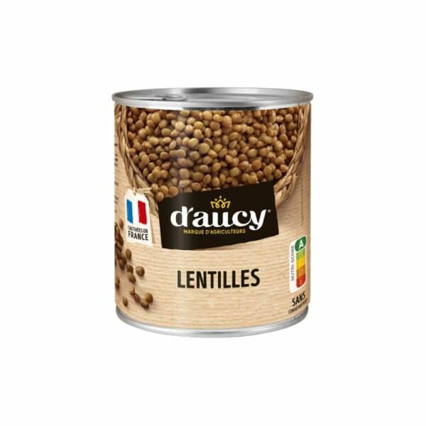 Lentilles Origine France D'AUCY 530g