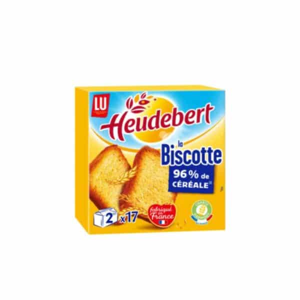 Biscottes natures Heudebert 300g