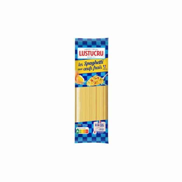 Pâtes Spaghetti aux œufs LUSTUCRU 500g