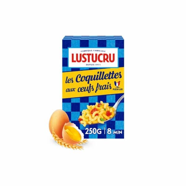 Pâtes Coquillettes LUSTUCRU 250g