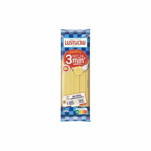 Spaghetti al dente spaghetti 3 min LUSTUCRU 500g