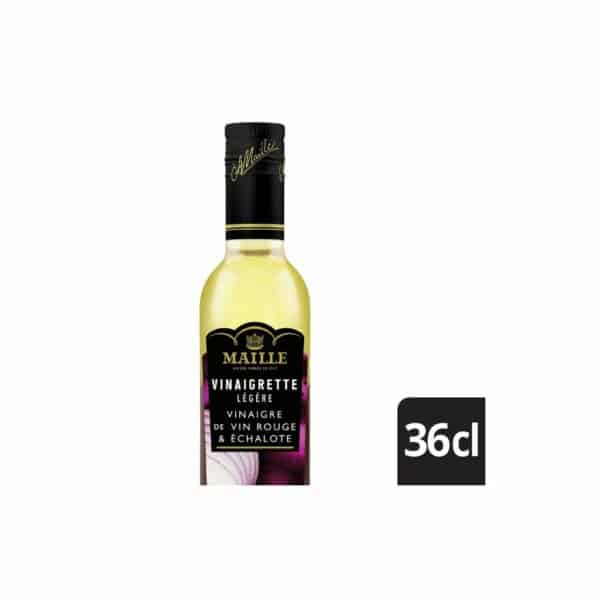 Vinaigrette Légère Vinaigre de Vin Rouge & Échalotes MAILLE 36cl