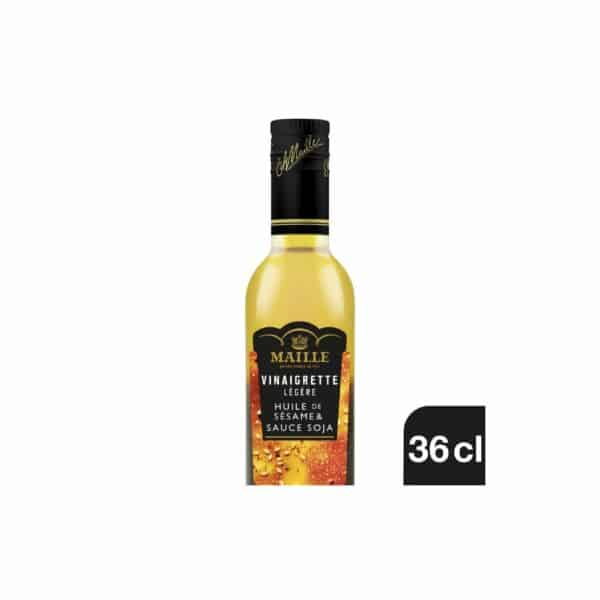 Vinaigrette légère Aux 3 Vinaigres Pointe d'Orange MAILLE 36cl