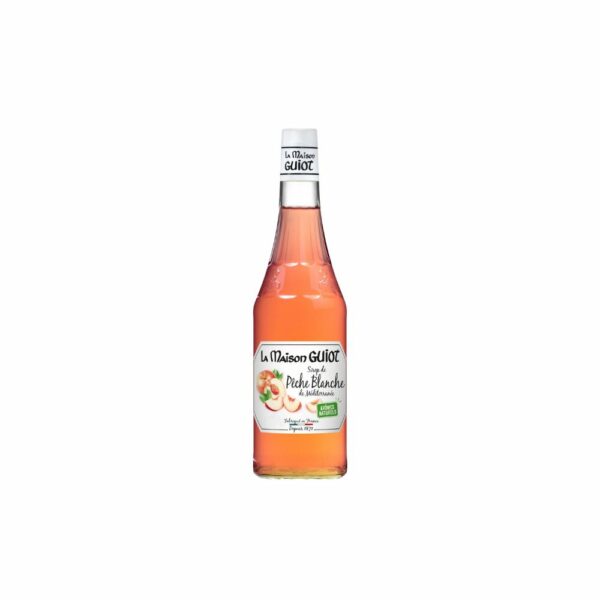 Sirop pêche blanche LA MAISON GUIOT 70cL