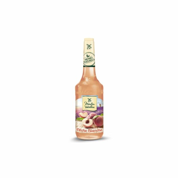 Sirop Pêche Blanche MOULIN DE VALDONNE 70cL