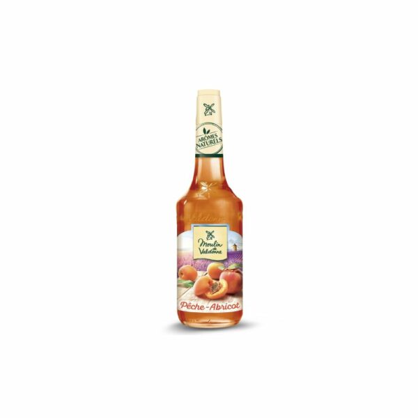 Sirop Pêche Abricot MOULIN DE VALDONNE 70cL