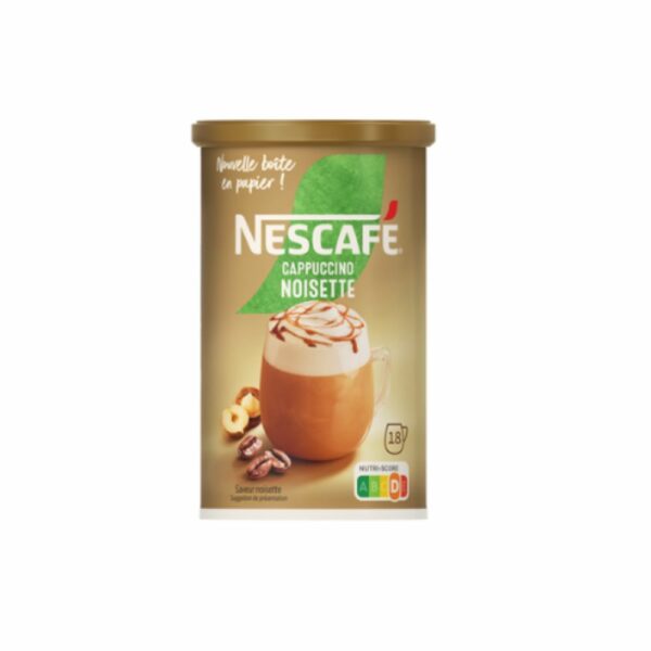 Café soluble Cappuccino à la noisette NESCAFE 270g