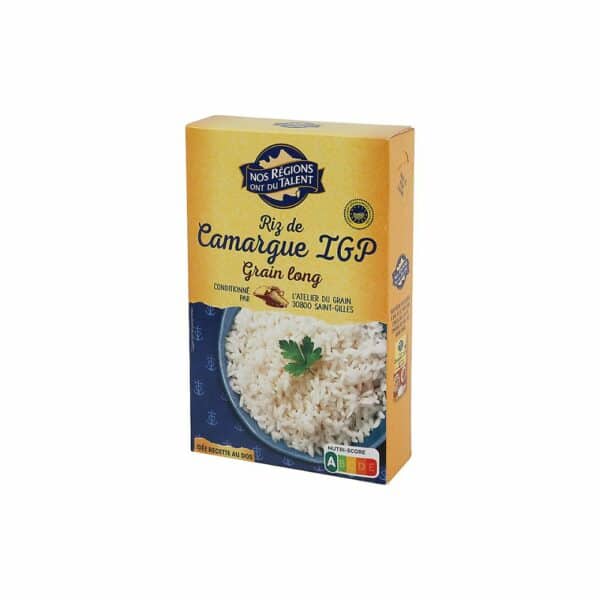 Riz long blanc Camargue Nos Régions ont du Talent 500g