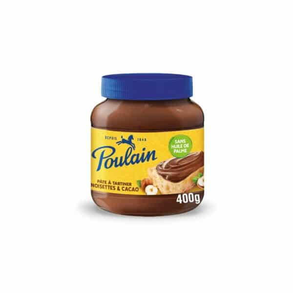 Pâte à tartiner chocolat noisettes POULAIN 400g