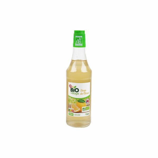 Sirop de citron bio BIO VILLAGE 50 cl