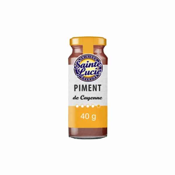 Piments de Cayenne moulus SAINTE LUCIE 40g