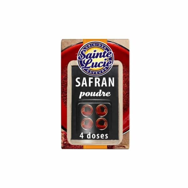 Safran en poudre SAINTE LUCIE 4 doses