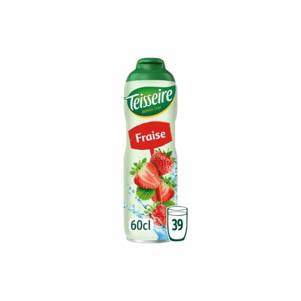 Sirop Fraise TEISSEIRE 60cL