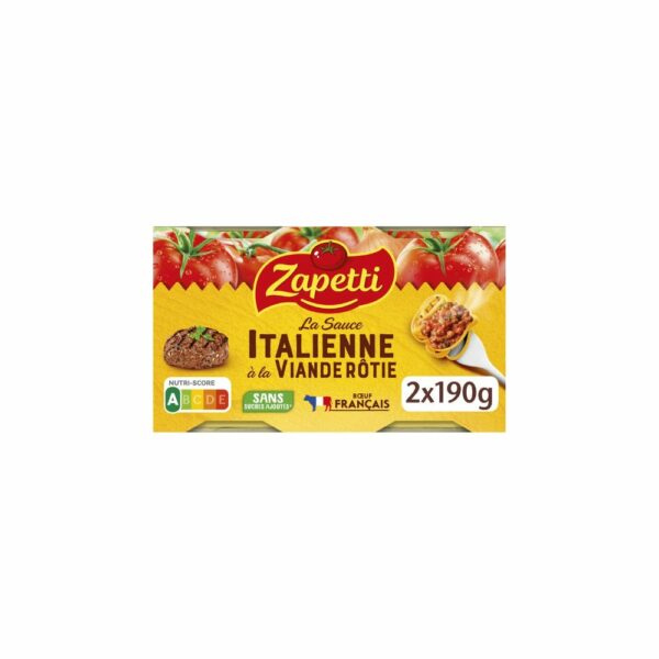 Sauce italienne ZAPETTI 2x190 g