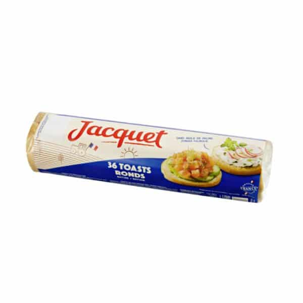 Toasts ronds Nature JACQUET 250g