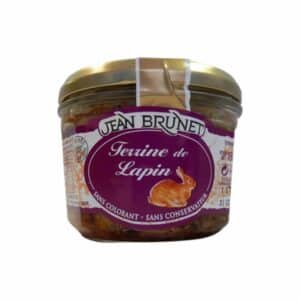 Terrine de lapin JEAN BRUNET 180g