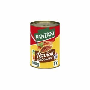 Plat Individuel Ravioli Bolognaise PANZANI 400g
