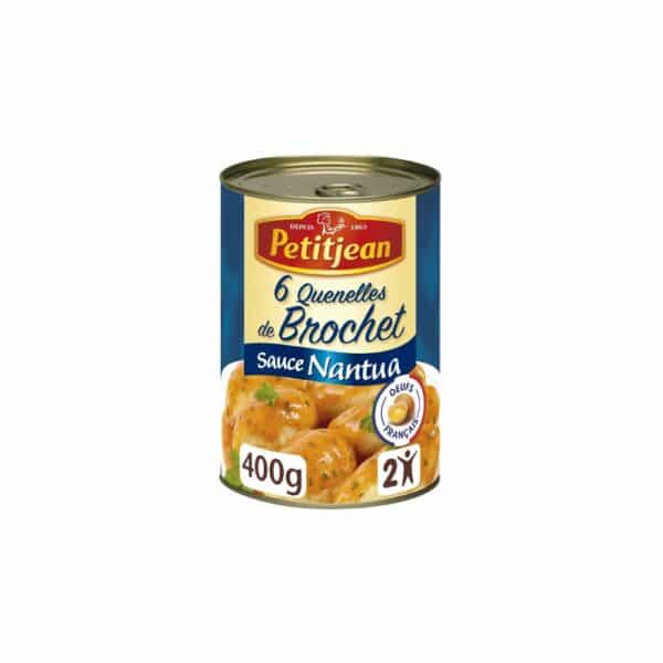 Plat Individuel Quenelles de Brochet PETIT JEAN 400g