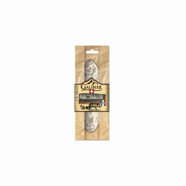 Saucisson sec au porc et sanglier LE GALIBIER 145g