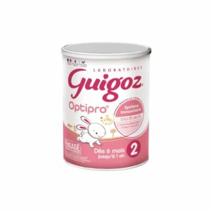 Lait en poudre Guigoz Optipro 2ème âge - 6-12 mois - 830g