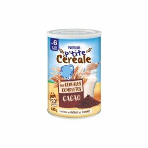 Céréales bébé dès 6 mois Céréales complètes Cacao P'tite céréale NESTLE 415g