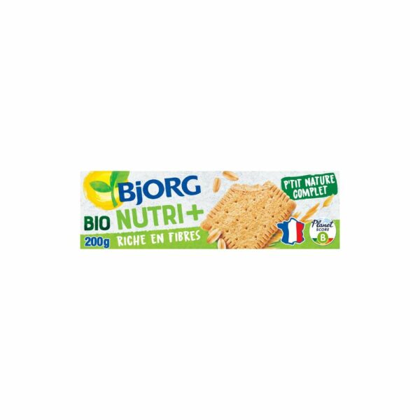 Biscuits bio P'tit nature BJORG 200g