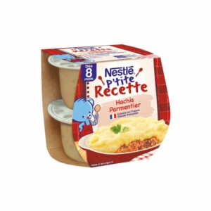 Plat bébé dès 8 mois Hachis Parmentier P'tite recette NESTLE
