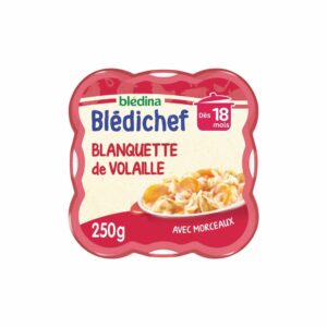 Repas bébé Blédichef 18 mois Blanquette de volaille - 250g