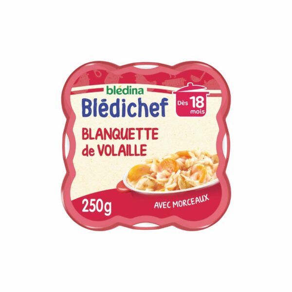 Repas bébé Blédichef 18 mois Blanquette de volaille - 250g