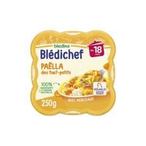 Repas bébé Blédichef 18 mois Paëlla - 250g
