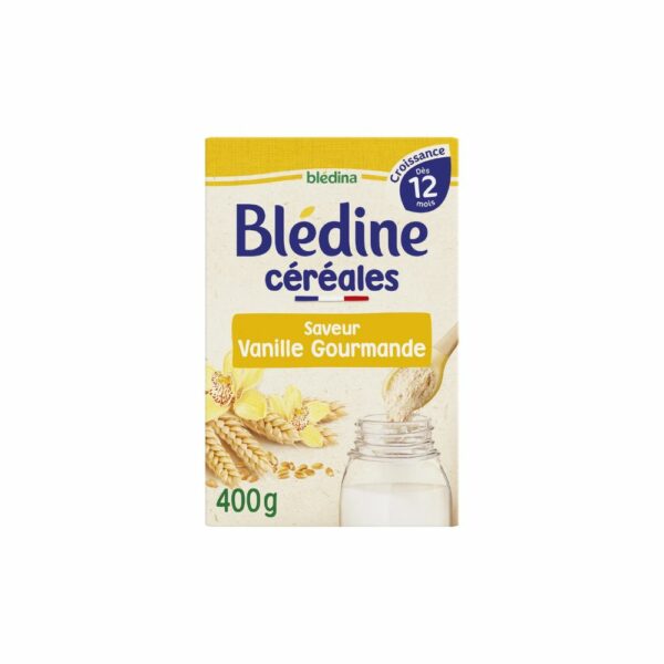 Céréales bébé Blédine 12 mois Vanille - 400g