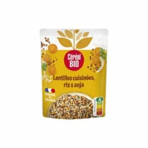 Lentilles riz & soja bio CEREAL BIO 250g