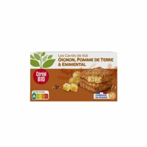 Galettes blé, oignon, pomme de terre et emmental Bio CEREAL BIO 2x100g
