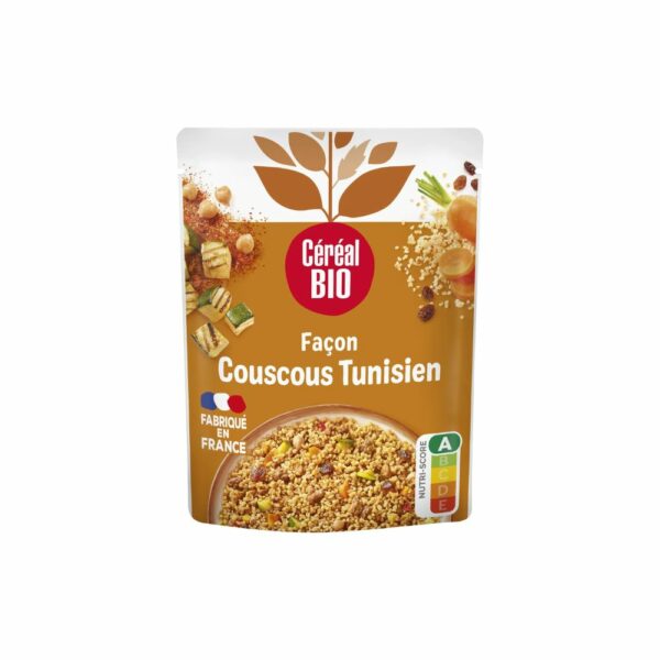 Boulgour de blé à la Tunisienne au raz el hanout Bio CEREAL BIO 220g