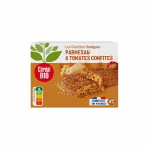 Galettes boulghour, tomates & parmesan bio CEREAL BIO 2x100g