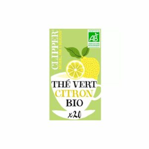 Thé vert Bio au citron CLIPPER 20 sachets - 35g