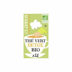 Thé bio vert detox CLIPPER 20 sachets - 40g