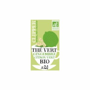 Thé vert citron gingembre Bio CLIPPER 20 sachets - 35g
