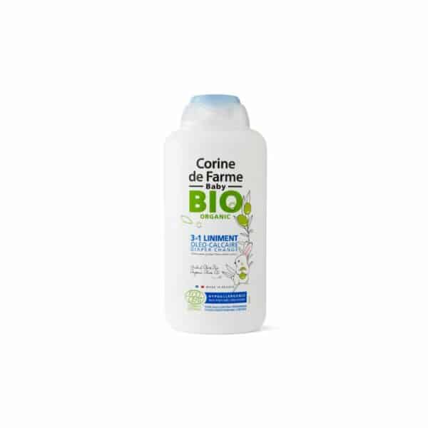 CORINE DE FARME Liniment bébé Nettoyant Siège Huile d'olive Bio