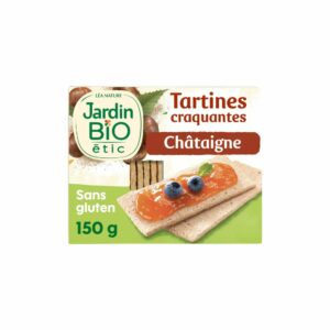 Tartines craquantes châtaigne Bio JARDIN BIO ETIC 150g