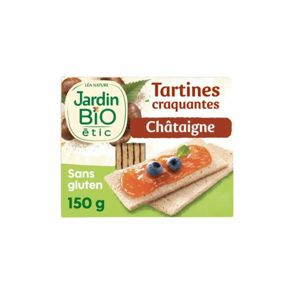 Tartines craquantes châtaigne Bio JARDIN BIO ETIC 150g