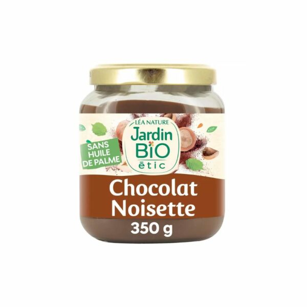 Pâte à tartiner bio Jardin Bio Cacao noisettes - 350g