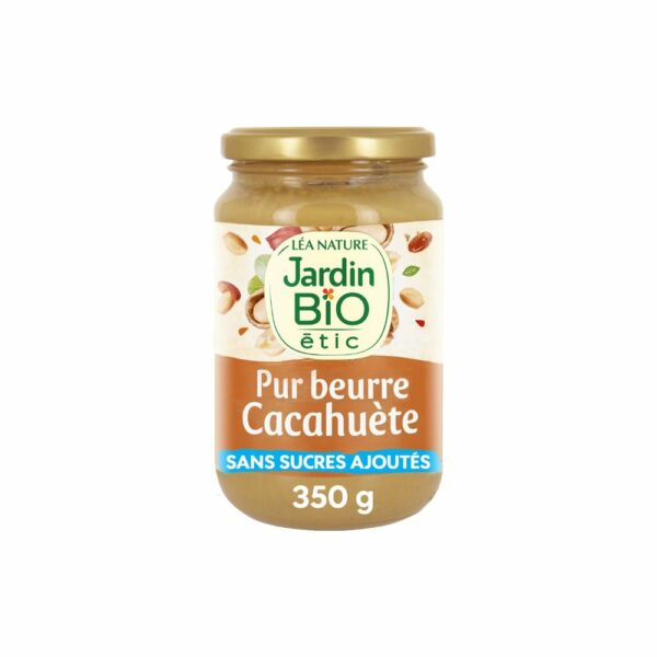 Pur beurre cacahuète Jardin Bio Bio - 350g