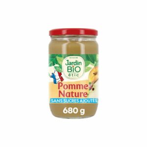 Compote pomme Bio JARDIN BIO ETIC 680g