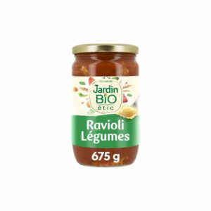 Ravioli légumes Bio JARDIN BIO ETIC 675g