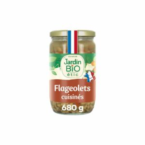 Flageolets cuisinés Bio JARDIN BIO ETIC 380g