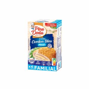 Cordons bleus de poulet x4 PERE DODU 400gr