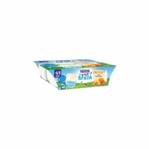 Dessert - P'tit Brassé Abricot dès 6 mois Nestlé  4x100g