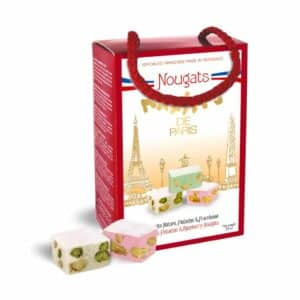 Ballotin de nougats assortis: nature, pistache et framboise Maxim's 110g